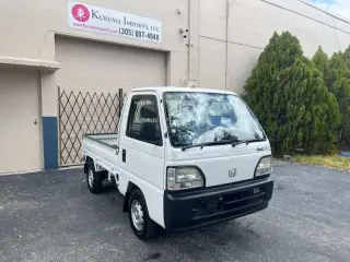 1997 Honda ACTY 4WD SDX Mini Truck — White RWD Kei Trucks, photo 1 of 17