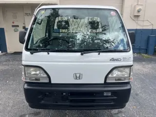 1997 Honda ACTY 4WD SDX Mini Truck — White RWD Kei Trucks, photo 2 of 17
