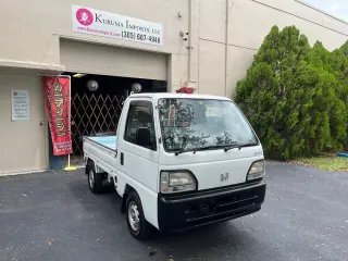 1997 Honda Acty SDX Kei Mini Truck — White Kei Trucks, photo 1 of 17