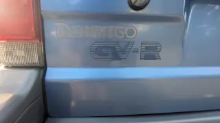 Two-Tone Clear Water Blue Metallic / Charcoal 1997 Subaru Domingo, Manual, imported kei van, stock KTD-0073 (photo 20)