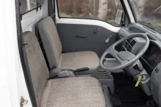 1997 Subaru Sambar HD Dump — White 4WD Kei Trucks, photo 3 of 12