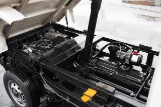 1997 Subaru Sambar HD Dump — White 4WD Kei Trucks, photo 4 of 12
