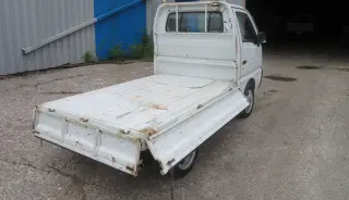 White 1997 Suzuki Carry 4WD, 78,398 miles, 660cc SOHC I3 (F6A), stock KTD-0077 (photo 26)