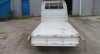 White 1997 Suzuki Carry 4WD, Manual, imported kei truck, stock KTD-0077 (photo 28)