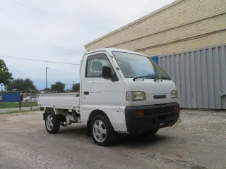 White 1997 Suzuki Carry 4WD, 78,398 miles, 660cc SOHC I3 (F6A), stock KTD-0077 (photo 14)