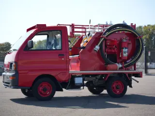 1998 Mitsubishi Minicab — Red 4WD Kei Trucks, photo 10 of 37