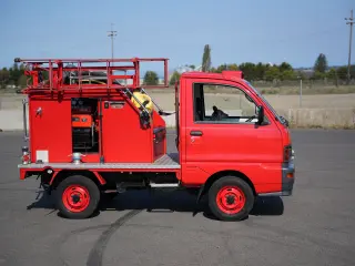 1998 Mitsubishi Minicab — Red 4WD Kei Trucks, photo 20 of 37
