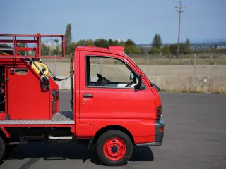 1998 Mitsubishi Minicab — Red 4WD Kei Trucks, photo 19 of 37
