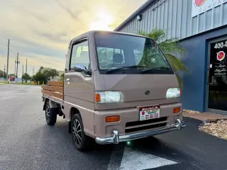Beige 1998 Subaru Sambar, 64,000 miles, 660cc, stock KTD-0084 (photo 14)