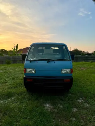 Blue 1998 Suzuki Carry kei truck for sale, stock KTD-0086 (photo 5)