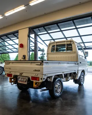 White 1998 Suzuki Carry 4WD kei truck for sale, stock KTD-0088 (photo 5)