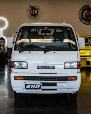 White 1998 Suzuki Carry, 26,874 miles, 660cc, stock KTD-0088 (photo 2)