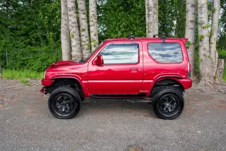 1998 Suzuki Jimny Wide — Red 4WD Kei 4x4 & Jimny, photo 6 of 13