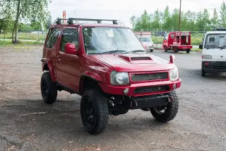 1998 Suzuki Jimny Wide — Red 4WD Kei 4x4 & Jimny, photo 8 of 13