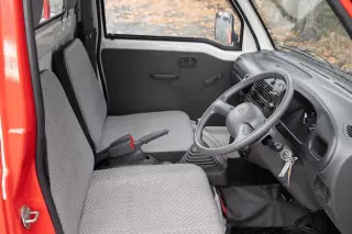 1999 Daihatsu Hijet Fire Truck — Red 4WD Kei Trucks, photo 2 of 15