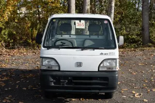 White 1999 Honda Acty SDX 4WD kei truck for sale, stock KTD-0099 (photo 9)