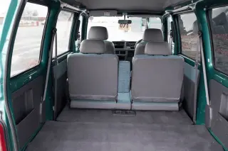Green 1999 Subaru Sambar Dias 4WD kei van for sale, stock KTD-0102 (photo 5)