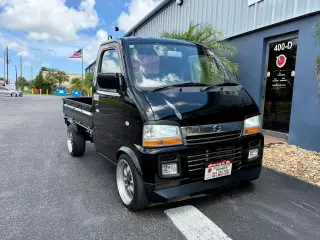 1999 Suzuki Carry — Black RWD Kei Trucks, photo 14 of 17