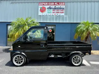 1999 Suzuki Carry — Black RWD Kei Trucks, photo 4 of 17