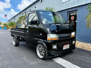 1999 Suzuki Carry — Black RWD Kei Trucks, photo 13 of 17
