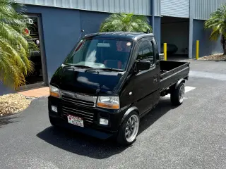 1999 Suzuki Carry — Black RWD Kei Trucks, photo 3 of 17