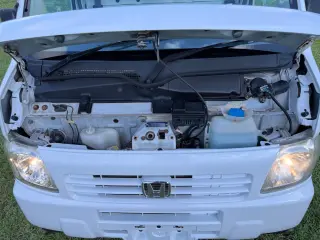 While 2000 Honda Acty, 49,003 miles, E07Z, stock KTD-0109 (photo 26)