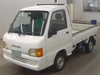 2000 Subaru Sambar — White 4WD Kei Trucks, photo 4 of 10