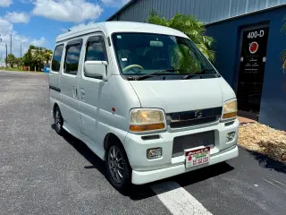 White 2001 Suzuki Every Van Wagon Sport RWD kei van for sale, stock KTD-0114 (photo 13)
