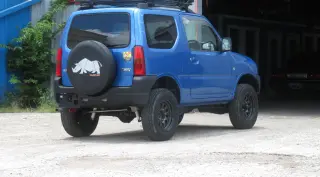 Blue 2001 Suzuki Jimny, Automatic, imported kei 4x4, stock KTD-0115 (photo 8)