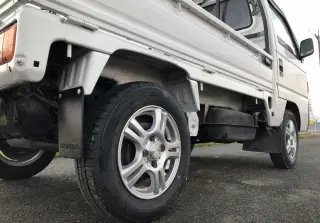 White 1992 Honda Acty Truck, 52,763 miles, E07A, stock KTD-0216 (photo 6)