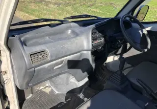 White 1992 Suzuki Carry Mini Dump Truck 4WD mini dump truck for sale, stock KTD-0130 (photo 9)