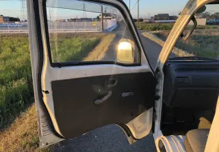 White 1993 Suzuki Carry Dump, 104,095 miles, F6A, stock KTD-0132 (photo 6)