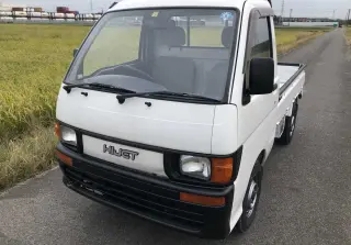 White 1994 Daihatsu Hijet Truck, 43,291 miles, EF, stock KTD-0227 (photo 2)