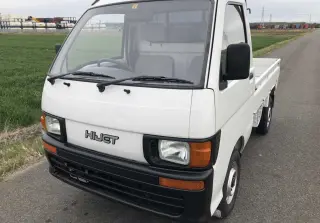 White 1994 Daihatsu Hijet Mini Truck, Kei Truck, 38,302 miles, EF, stock KTD-0225 (photo 2)