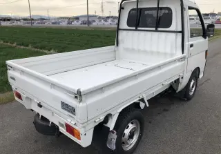 White 1994 Daihatsu Hijet Mini Truck, Kei Truck, 5-Speed Manual, imported kei truck, stock KTD-0225 (photo 4)