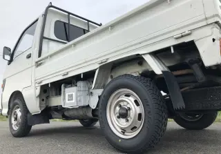 White 1994 Daihatsu Hijet Mini Truck, Kei Truck 4WD kei truck for sale, stock KTD-0225 (photo 5)