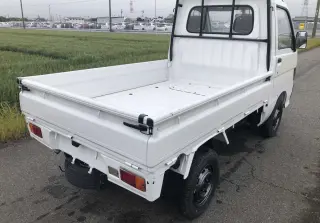 White 1994 Daihatsu Hijet Truck, 5-Speed Manual, imported kei truck, stock KTD-0226 (photo 4)