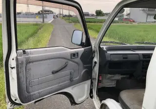White 1994 Honda Acty Truck, 5-Speed Manual, imported kei truck, stock KTD-0233 (photo 8)