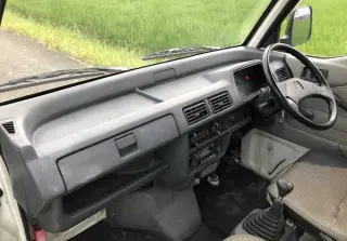 White 1994 Honda Acty Truck 4WD kei truck for sale, stock KTD-0233 (photo 9)
