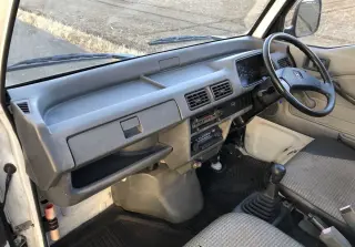 White 1994 Honda Acty Mini Truck, Kei Truck with AC 4WD kei truck for sale, stock KTD-0232 (photo 9)