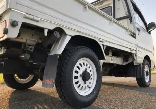 White 1994 Mitsubishi Minicab Truck, 19,538 miles, 3G83, stock KTD-0235 (photo 6)