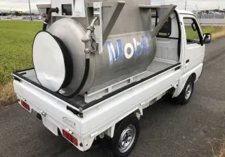 White 1994 Suzuki Carry Mini Truck, Kei Truck, 5-Speed Manual, imported kei truck, stock KTD-0238 (photo 4)