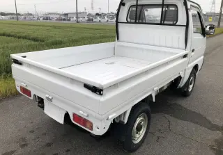 White 1994 Suzuki Carry Truck, 5-Speed Manual, imported kei truck, stock KTD-0239 (photo 4)