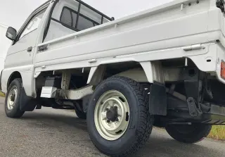 White 1994 Suzuki Carry Truck 4WD kei truck for sale, stock KTD-0239 (photo 5)