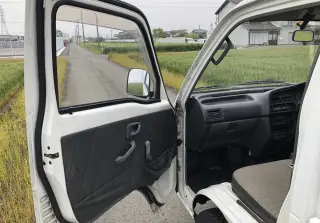 White 1994 Suzuki Carry Truck, 5-Speed Manual, imported kei truck, stock KTD-0239 (photo 8)