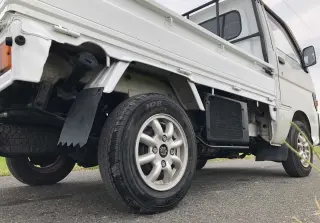 White 1995 Daihatsu Hijet Truck, 49,651 miles, EF, stock KTD-0243 (photo 6)
