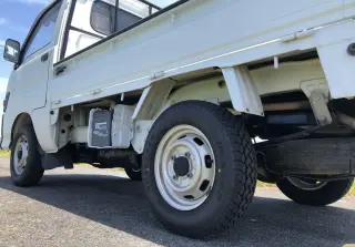 White 1995 Daihatsu Hijet Mini Truck, Kei Truck 4WD kei truck for sale, stock KTD-0241 (photo 5)