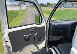 White 1995 Daihatsu Hijet Mini Truck, Kei Truck, 5-Speed Manual, imported kei truck, stock KTD-0241 (photo 8)