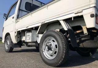 White 1995 Daihatsu Hijet Mini Truck, Kei Truck 4WD kei truck for sale, stock KTD-0242 (photo 5)