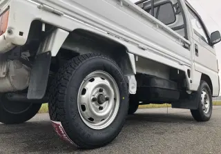 White 1995 Honda Acty Mini Truck, Kei Truck, 30,757 miles, E07A, stock KTD-0247 (photo 6)